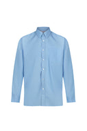 Caerleon Blue Non Iron Shirts - Twin-pack