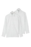 Caldicot White Non Iron Shirts - Twin-pack